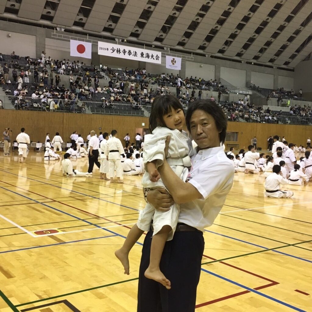 北川先生と幼稚園の門下生